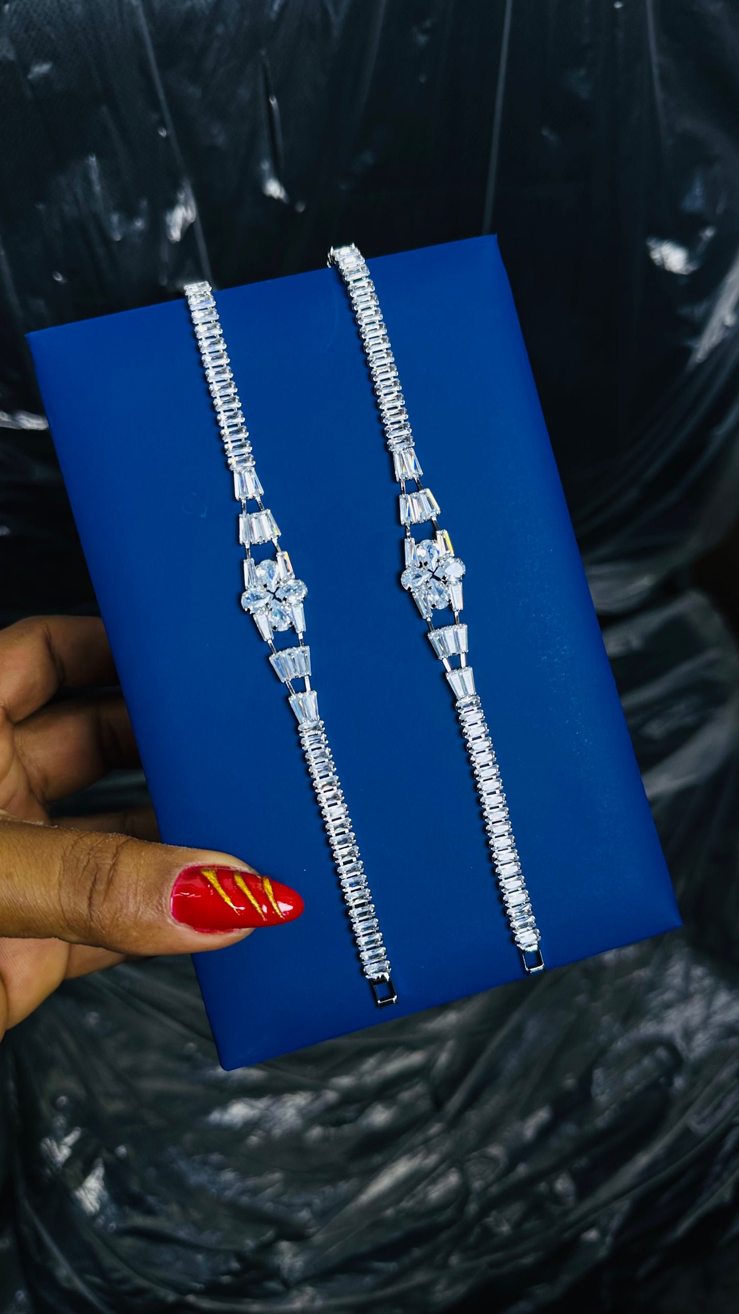 Zirconia Bracelet 2(gold)