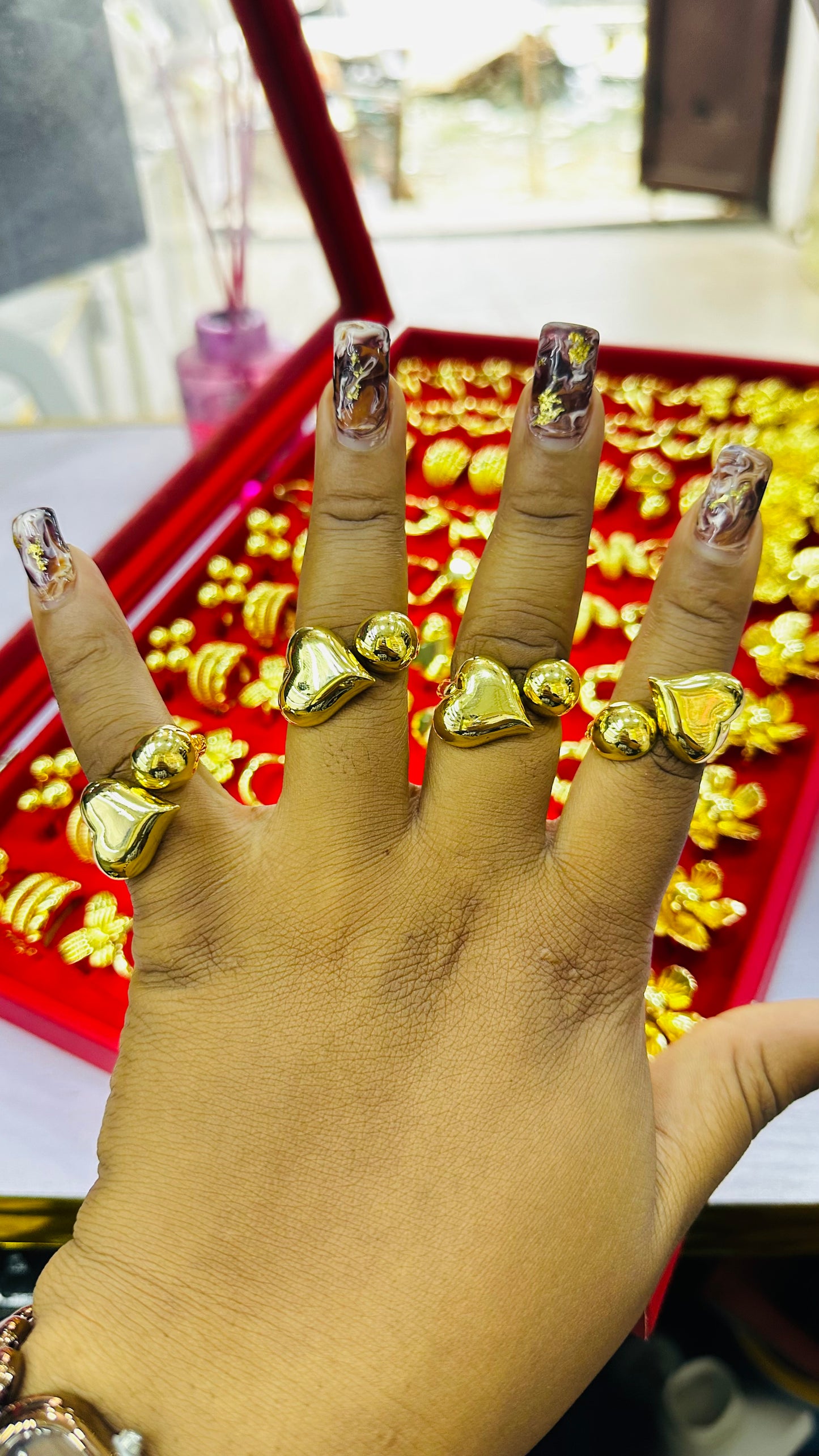 Gold Statement Rings