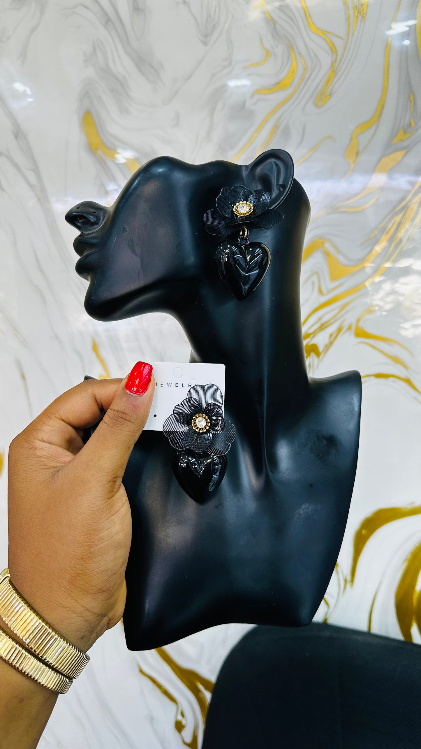Flower Earrings (model 9)