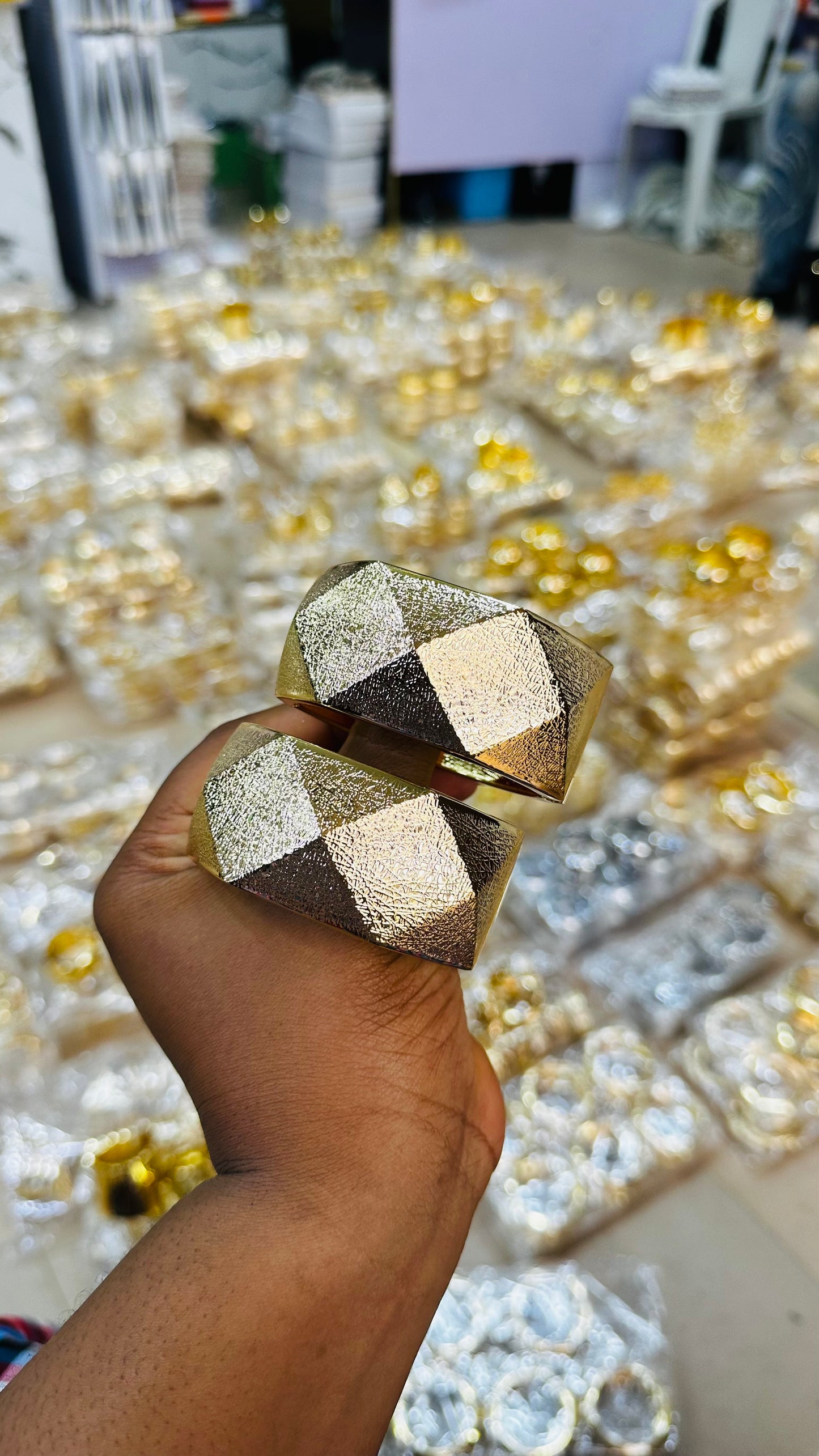 Chunky Bangles (steel quality)
