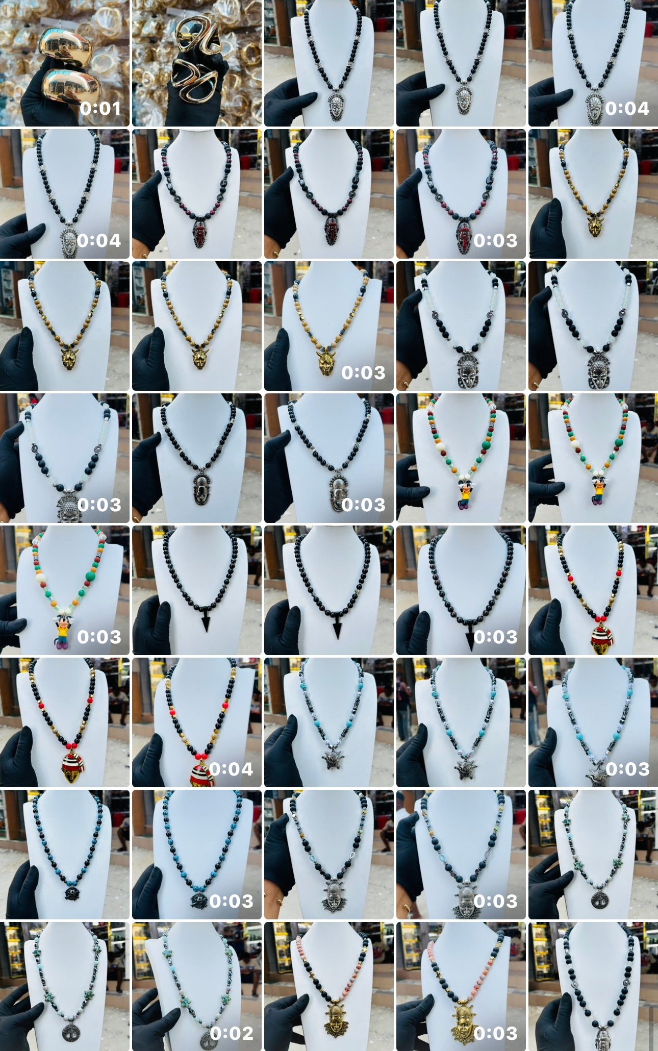 High Vintage Beads (for men)