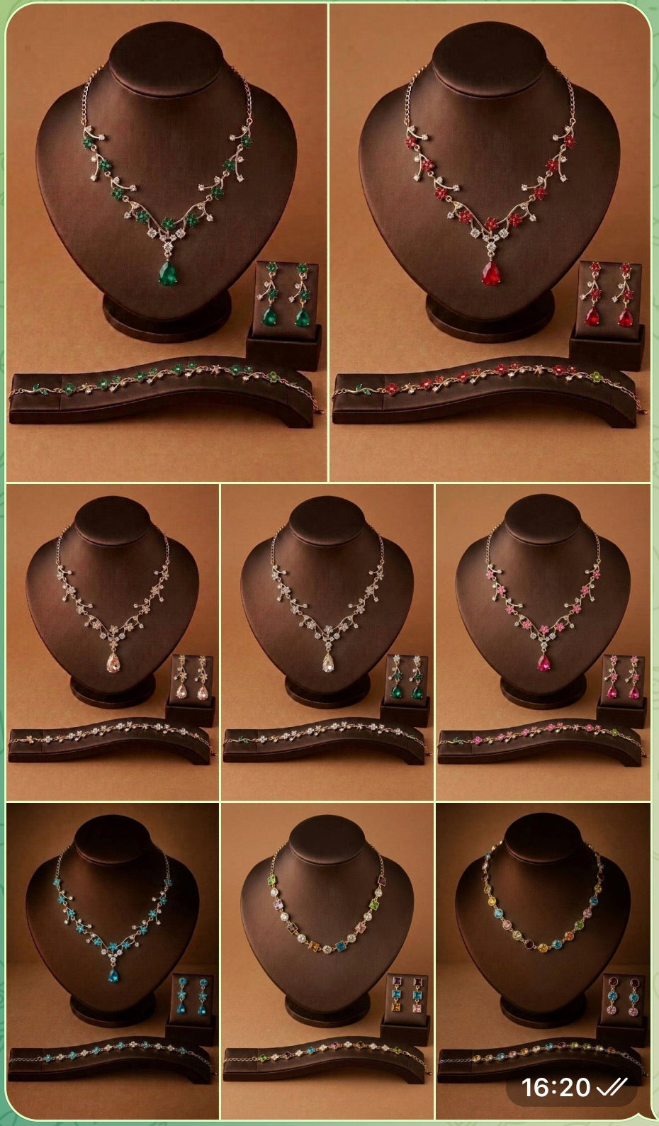 Vine Jewelry set
