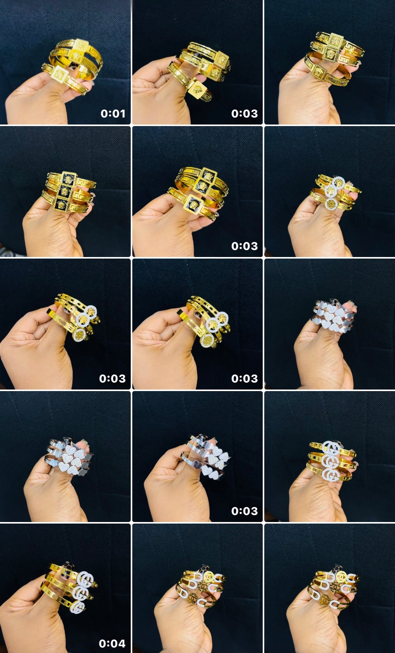 Designer Bangles (Steel quality 🔥)