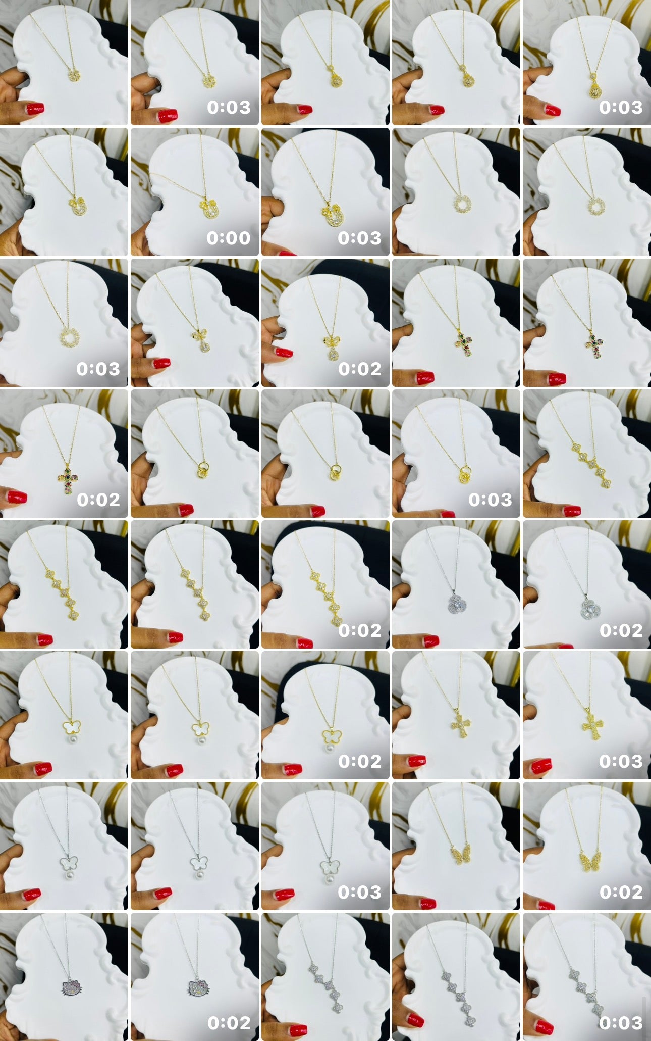Single Zirconia Necklace