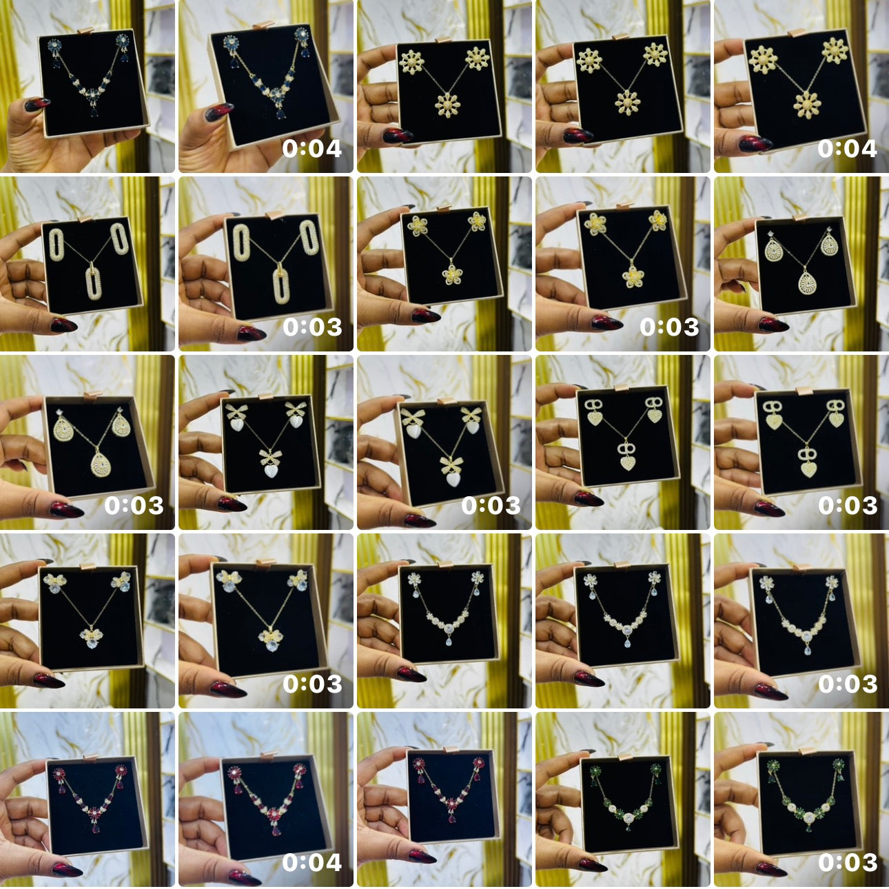 Full Zirconia Jewelry