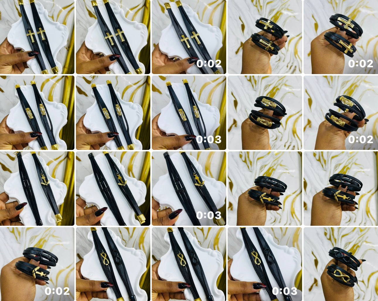 Leather Bracelets