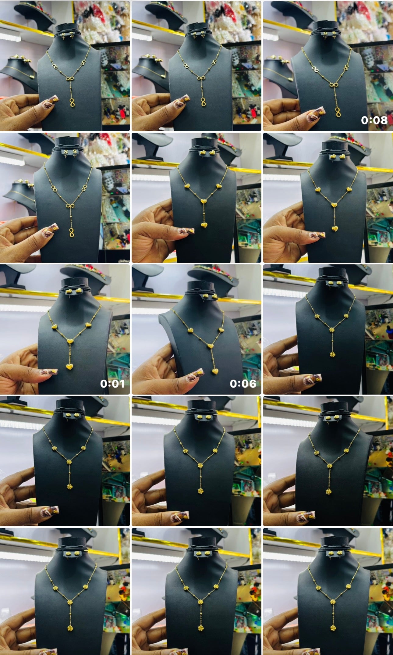 Long Drop Necklace