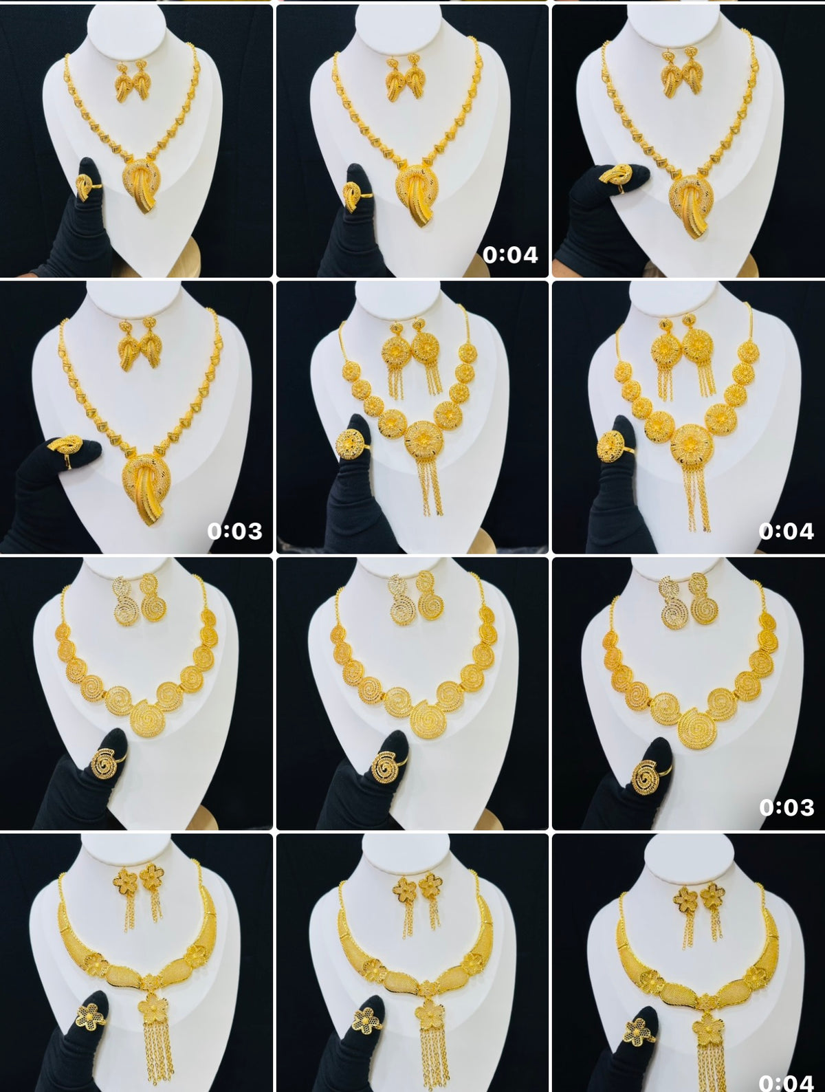 Saudi Jewelry set (gold replica🔥)