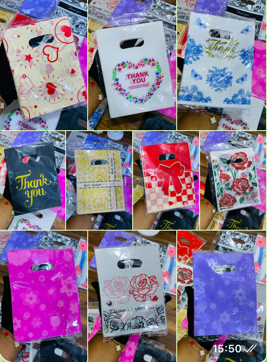 Small fancy packaging nylon.
(full pack 100 pieces)