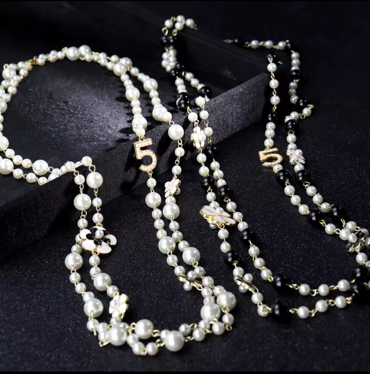 Long Pearl Necklace