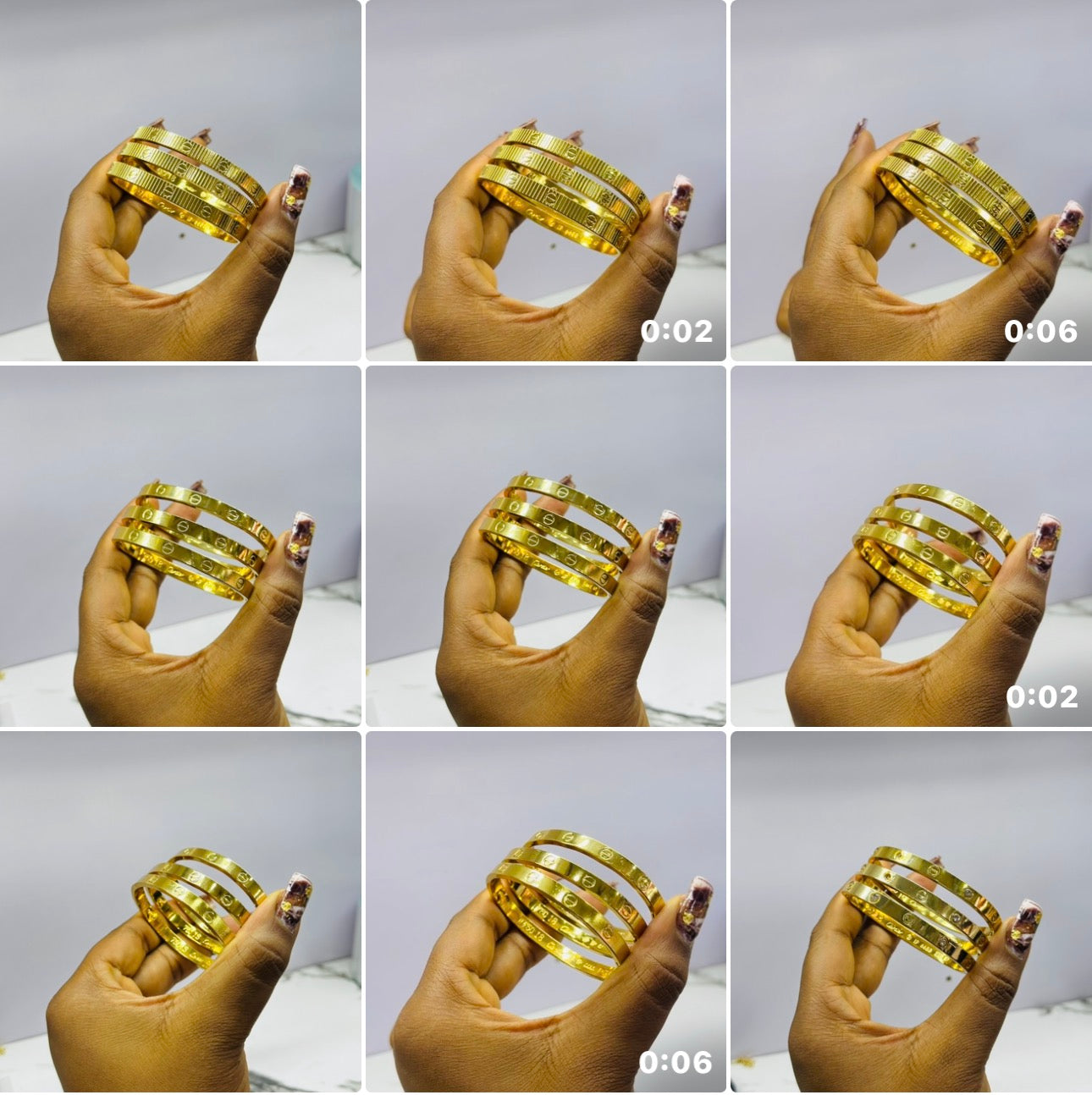 Original Branded Cartier Bangles
