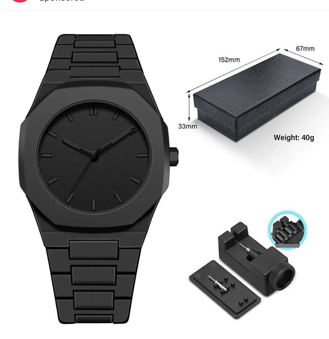Valenzo Wristwatch (black)