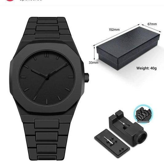 Valenzo Wristwatch (black)