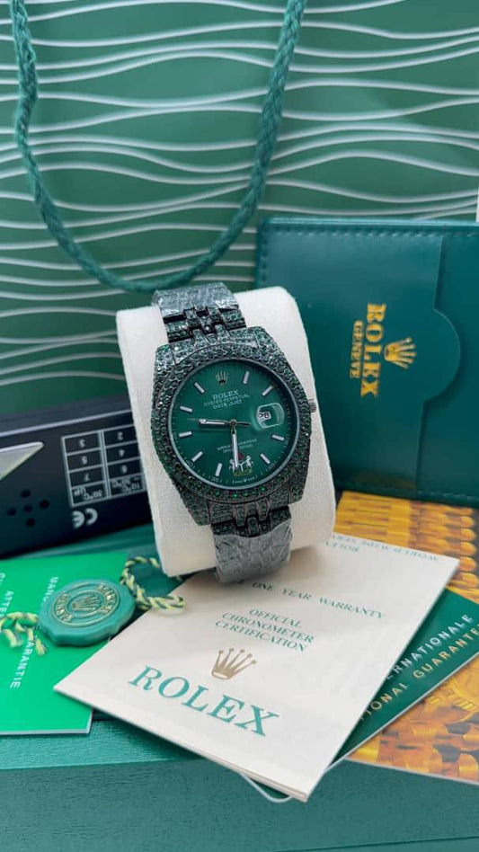 Cubana birthday Rolex Watch (coat of arms)