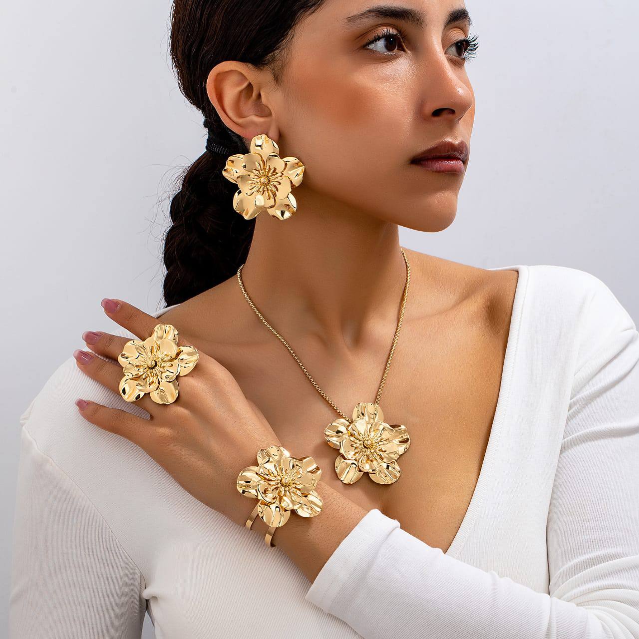 Rose complete Jewelry set