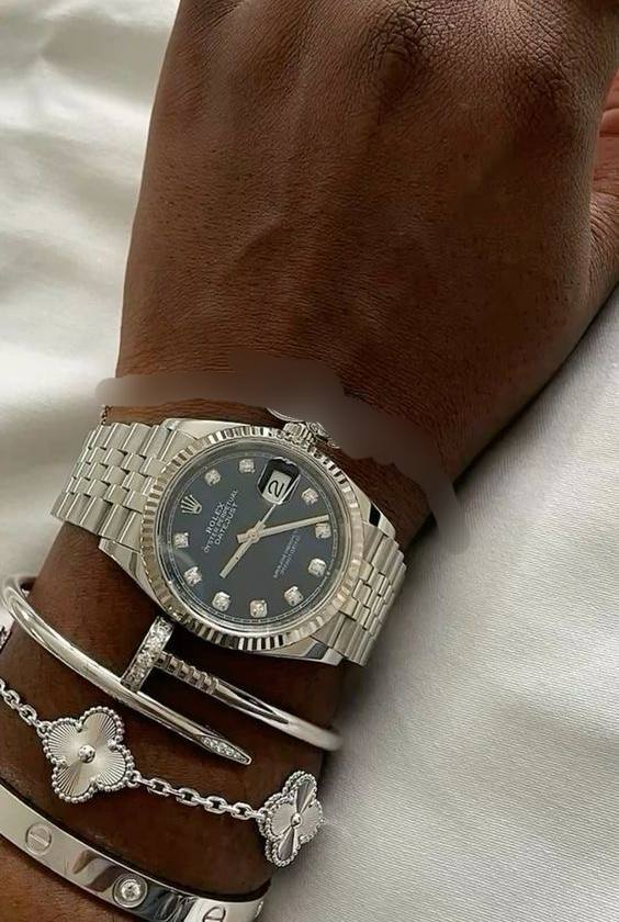 Silver Rolex combo