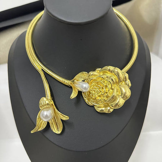 Big Rose Jewelry Set