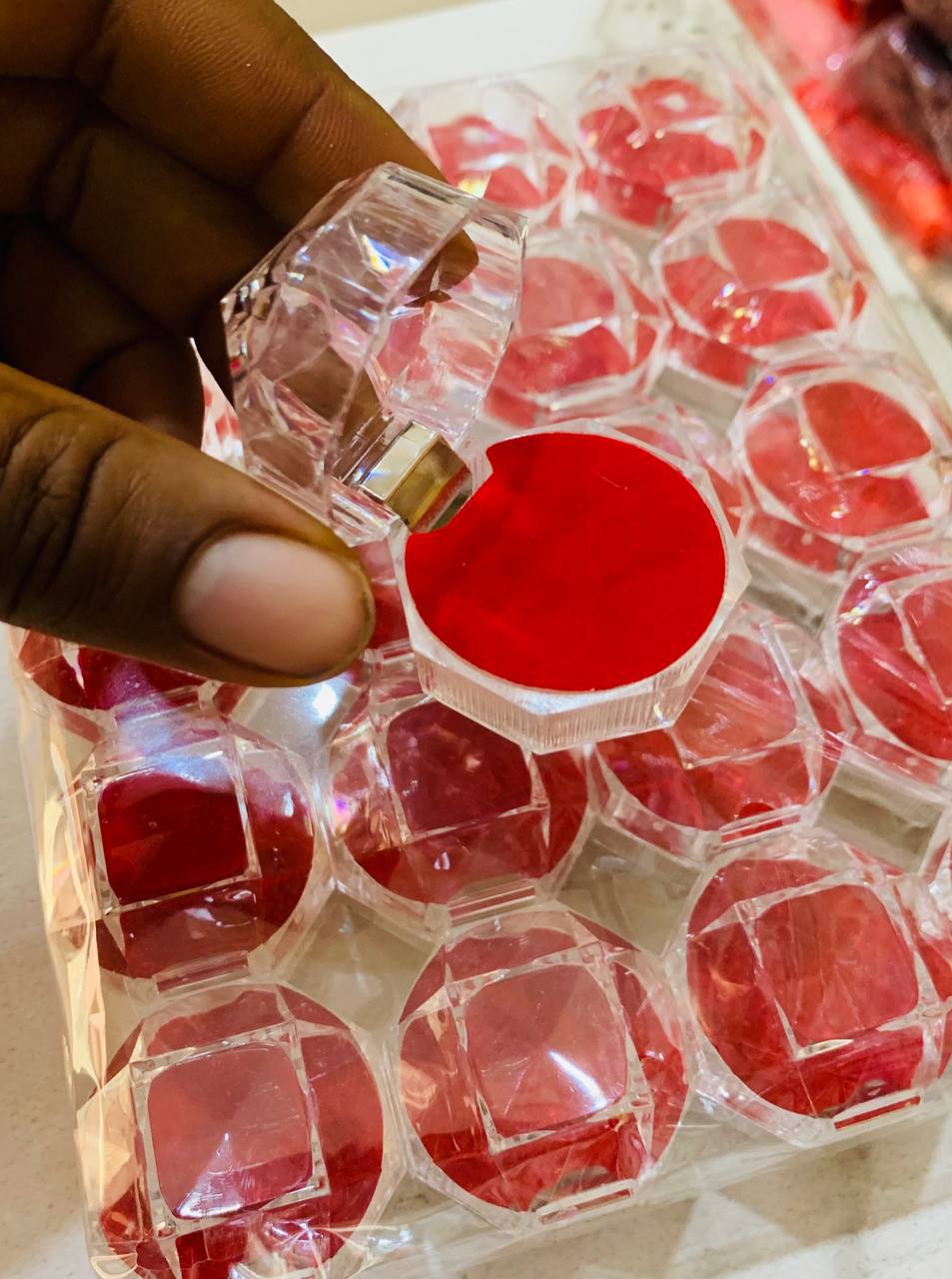 Small ring/earrings box