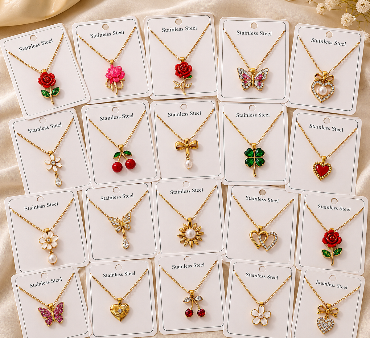 Flower Necklace (wholesale deal ✅)