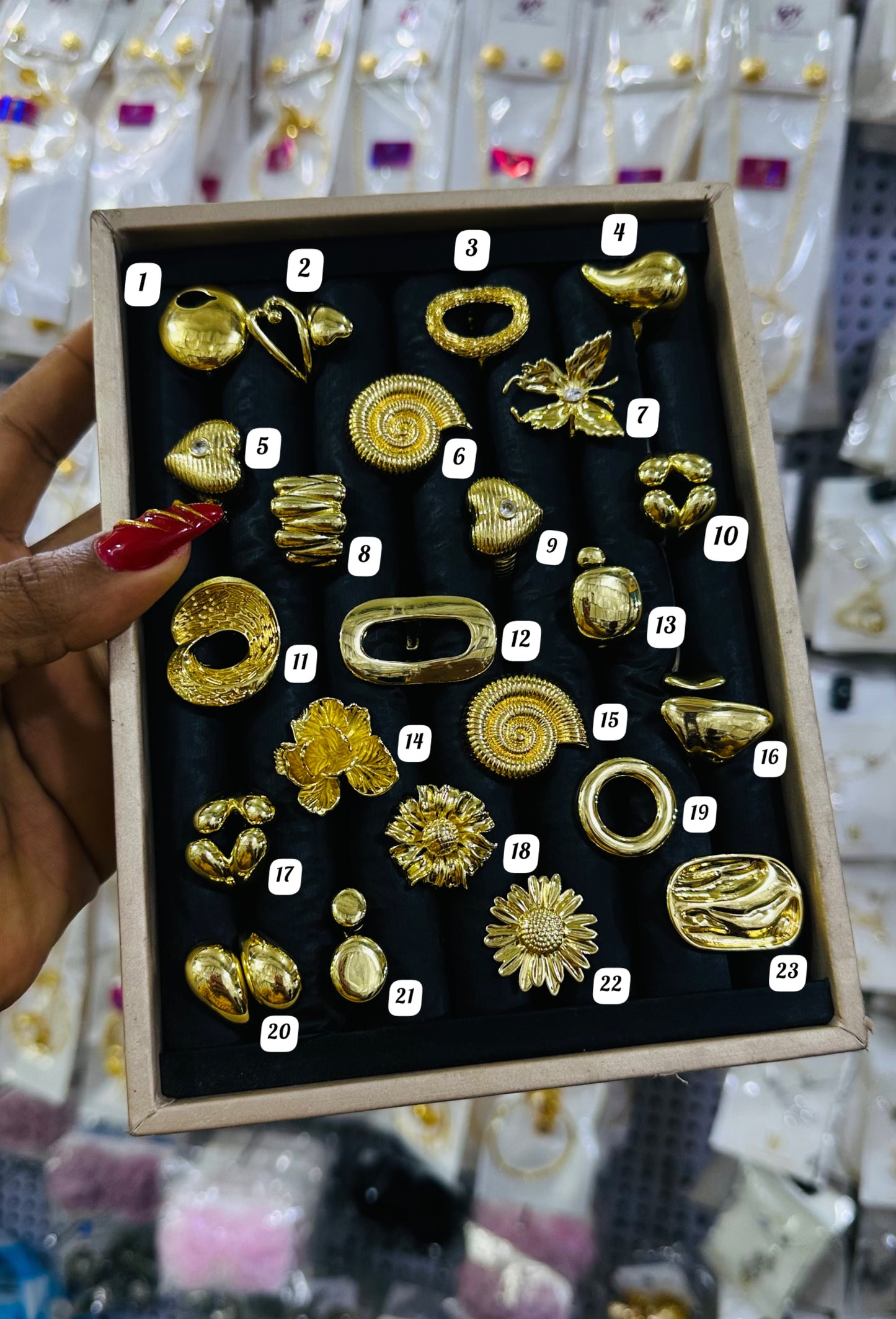 Chunky Knuckle rings (adjustable)